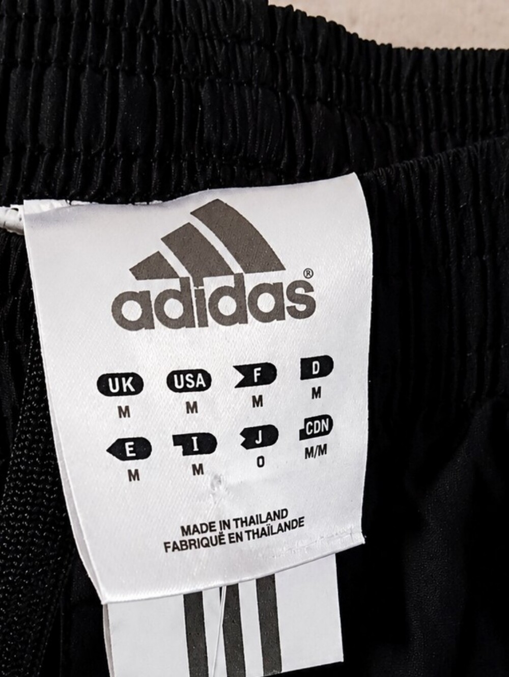 ADIDAS Clima WU Pant Black White Track Pants Men's Medium Blokecore - Picture 5 of 8